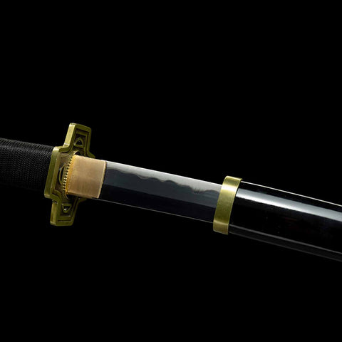 1095 high carbon steel blade of Zoro Yubashiri katana