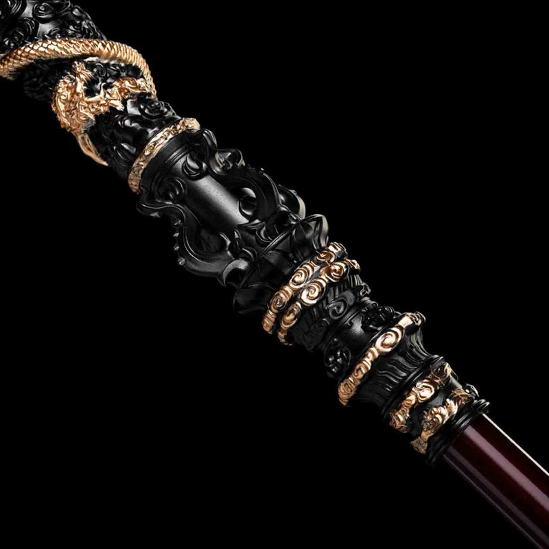Black Myth Wukong 1:1 Ruyi Jingu Bang Replica – 180cm Alloy Monkey King Staff 