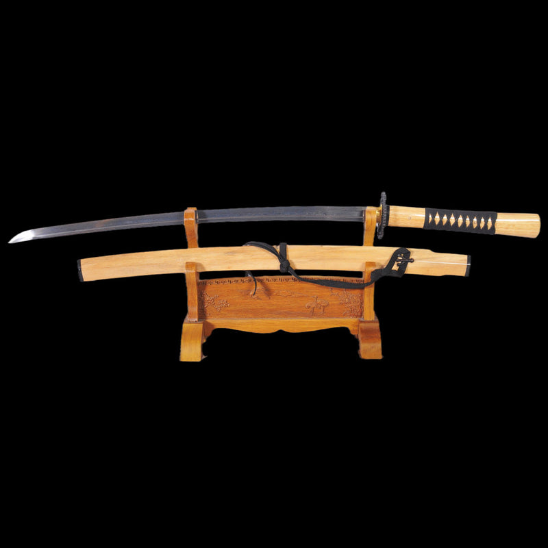 47 Ronin Tengu Katana Sword Hand Forged Folded Steel Movie Replica 