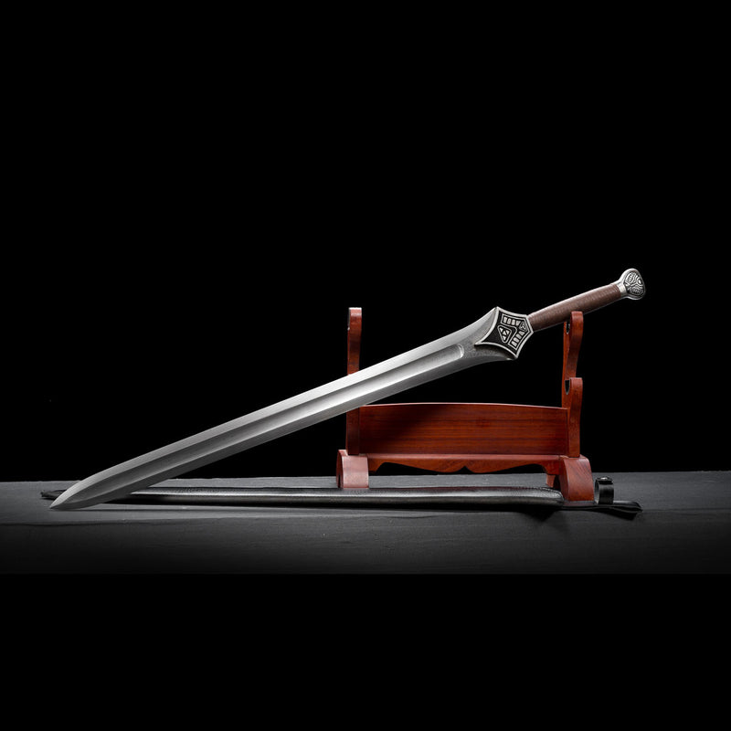 Conan Mother’s Sword – Hand Forged Damascus Steel Movie Replica Sword 