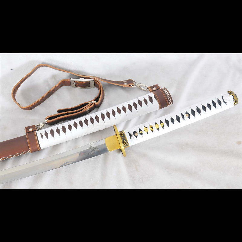 Walking Dead Michonne Katana Sword Replica – Hand Forged 9260 Steel Blade 