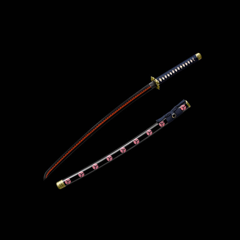 One Piece Zoro Shusui Katana – Battle Ready Black Blade Sword 