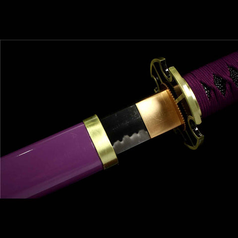 anime katana sword Nidai Kitetsu close view details