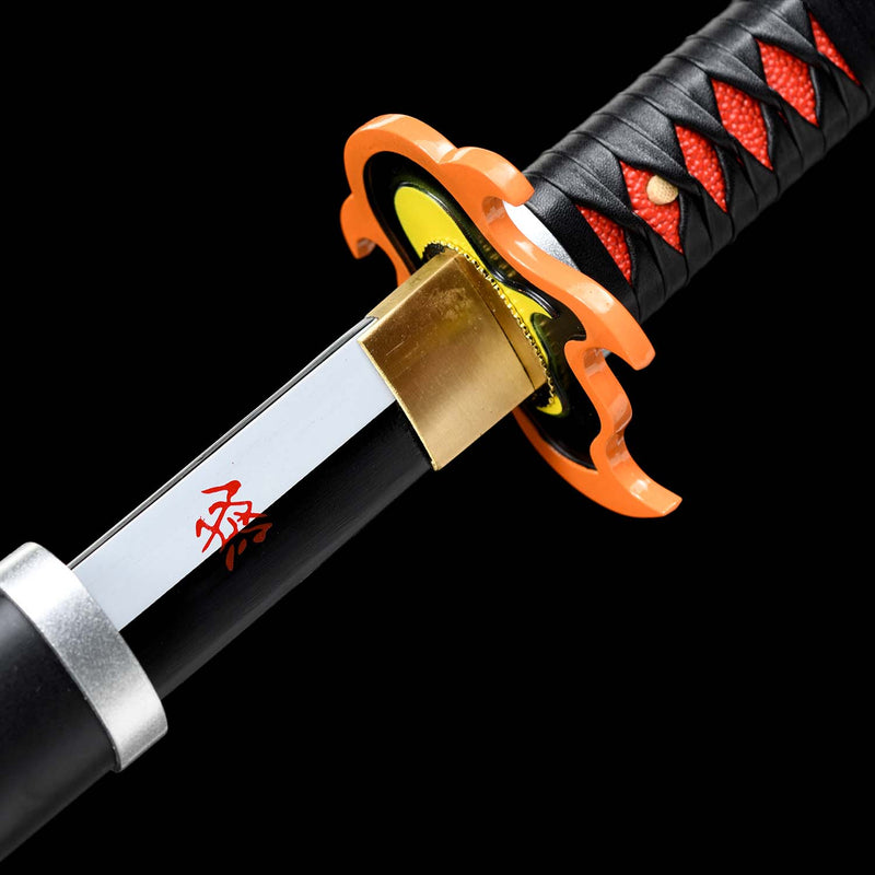 Demon Slayer Tanjiro Kamado Black Nichirin Sword – 3rd Gen 1095 Katana 