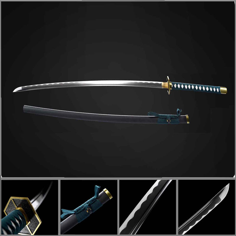 Bleach Kyoka Suigetsu Zanpakuto Katana – Handmade Aizen Sosuke Sword 