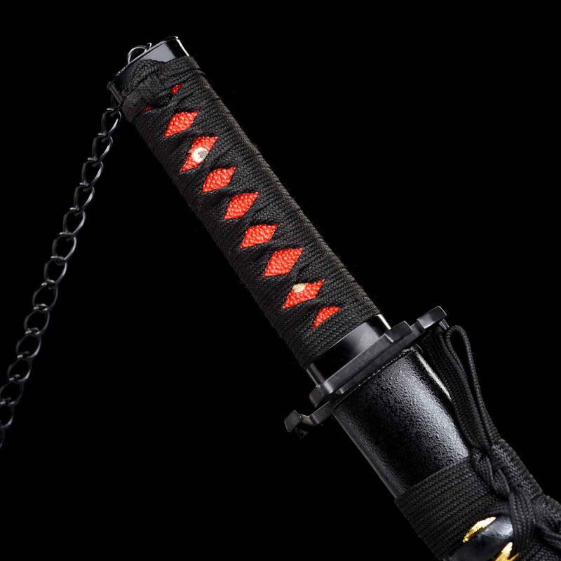 Bleach Ichigo Bankai Tanto New Tensa Zangetsu Mini Katana Sword 