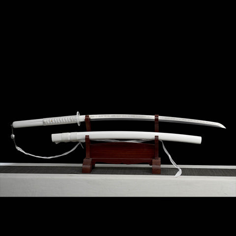 horizontal view of Bleach Rukia Kuchiki katana anime replica