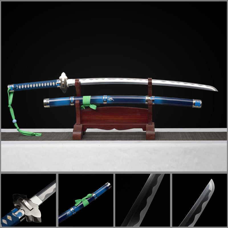 Blue Exorcist Rin Okumura Kurikara Katana 1095 Steel Sword 