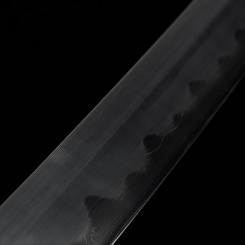 clay tempered hamon on Rukia Kuchiki katana anime sword