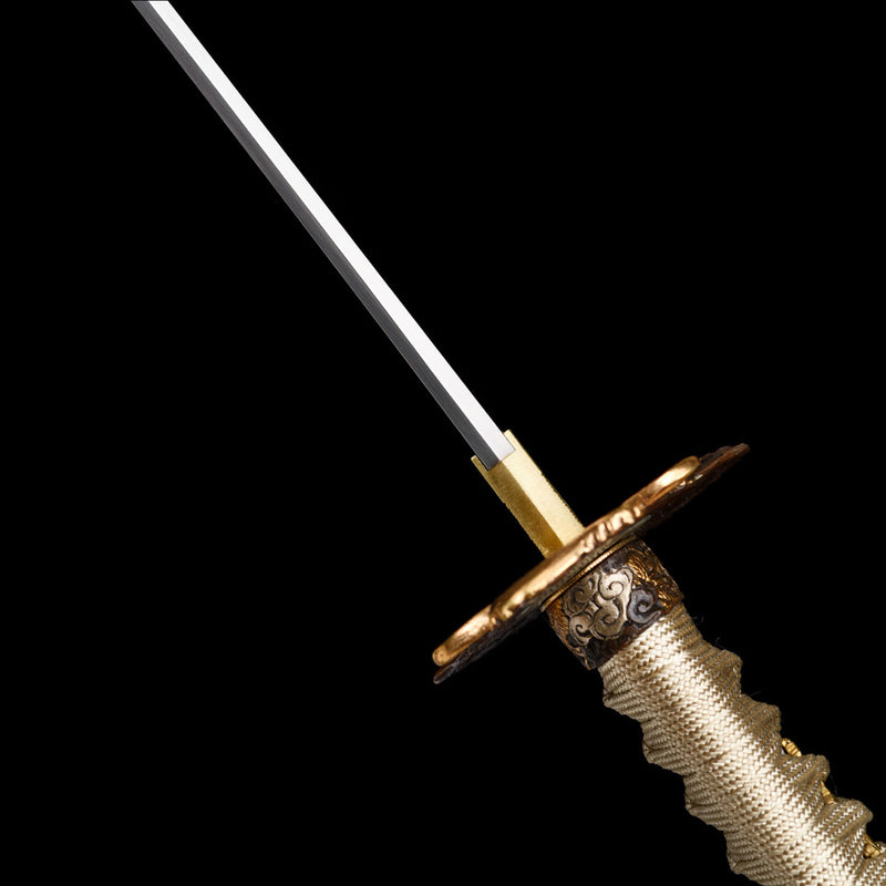 T10 Dragon Scale Katana – Hand Forged Clay Tempered Sword 