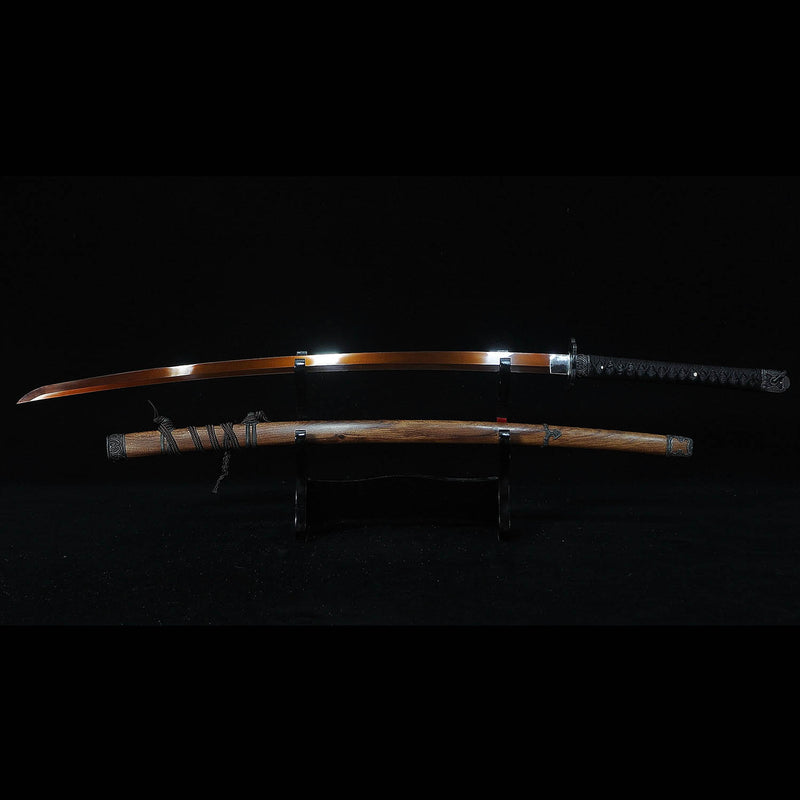 Handmade Sekiro Red Blade Undead Katana Replica Collector Sword 