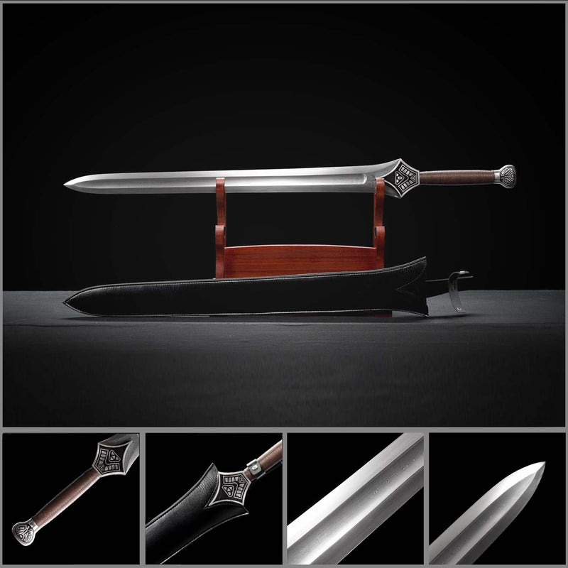 Conan Mother’s Sword – Hand Forged Damascus Steel Movie Replica Sword 