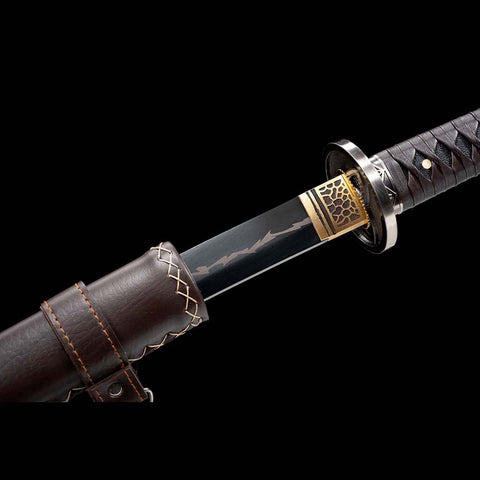 Custom engraving option on Hattori Hanzo Katana Sword blade or tang area