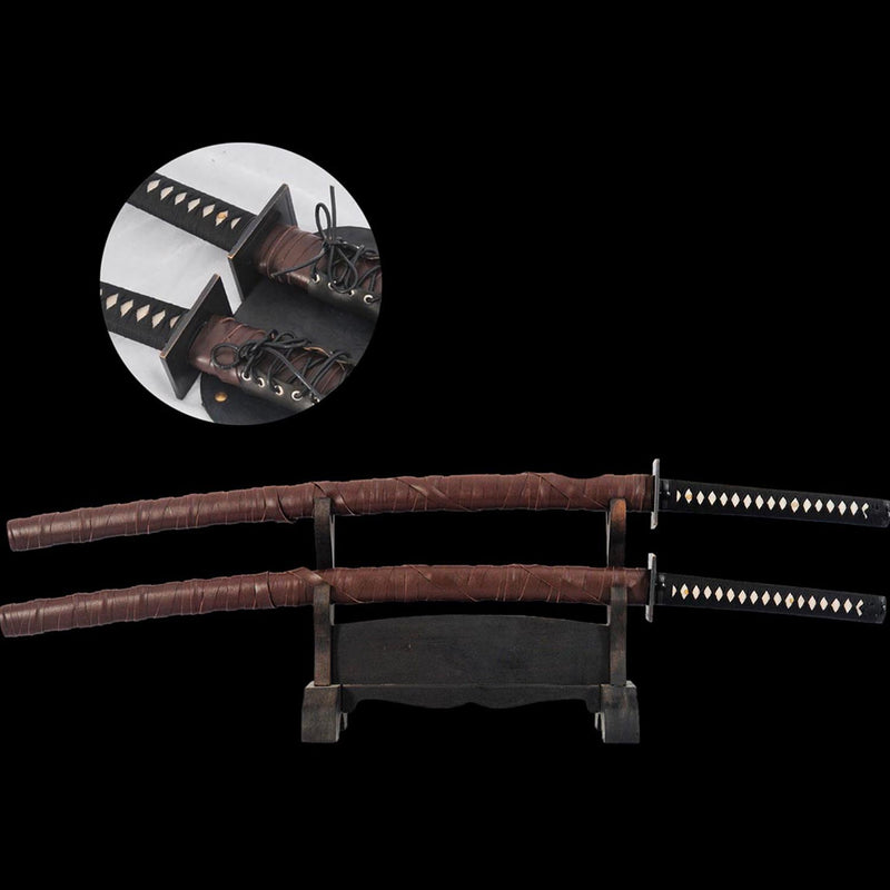 Deadpool Double Katana Sword Set – Hand Forged Marvel Replica 