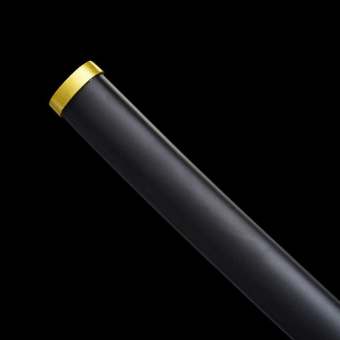 Hardwood saya scabbard with alloy fittings for Muichiro Katana