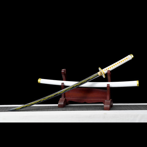 Demon Slayer Zenitsu katana cosplay anime sword replica