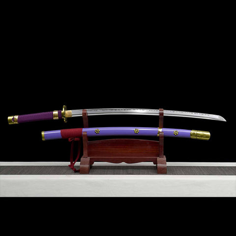 Enma Katana sword accessories including sword bag and mekugi
