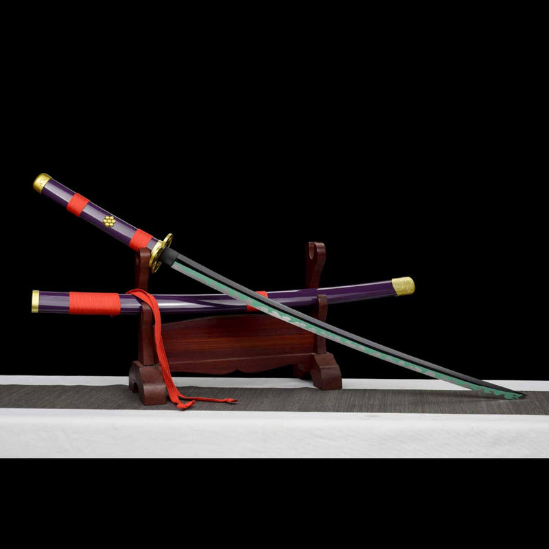 One Piece Zoro Enma Katana – Hand Forged 1060 Steel Anime Sword 