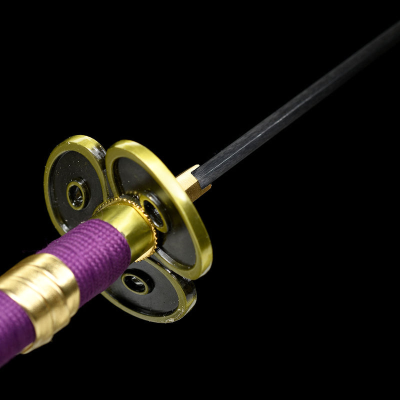 Roronoa Zoro Enma Katana Sword One Piece Purple Blade 1095 Steel 