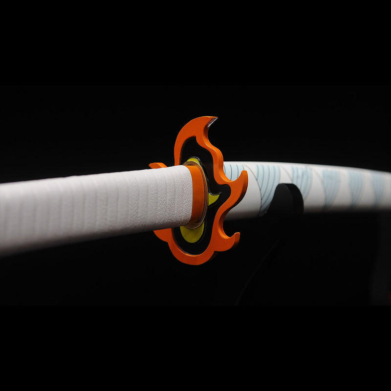 Rengoku Kyojuro Nichirin Katana Demon Slayer Anime Sword 1060 Steel 