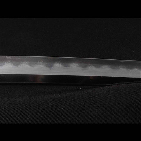 Folded steel grain pattern hada on Kill Bill Japanese katana sword