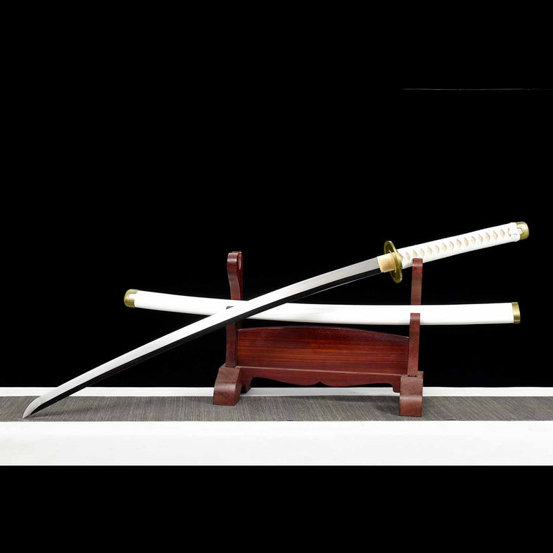 One Piece Roronoa Zoro Wado Ichimonji Katana – Hand Forged 1095 Steel 