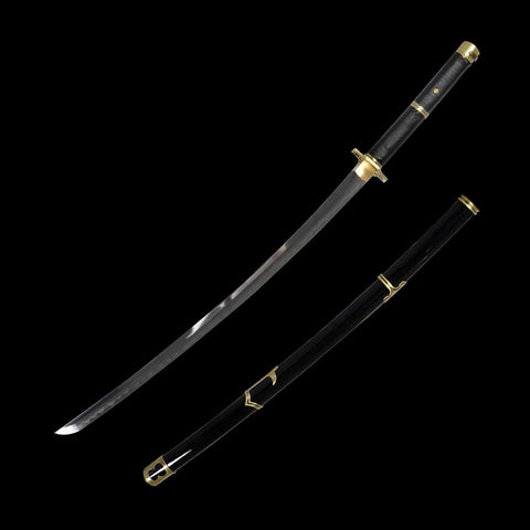 Full length view of Roronoa Zoro Yubashiri katana sword