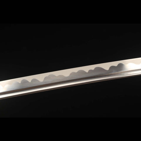 Ghost of Tsushima katana blade with bo-hi high manganese steel