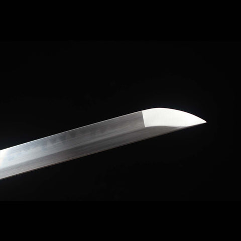 close up katana blade Ghost of Tsushima T10 steel