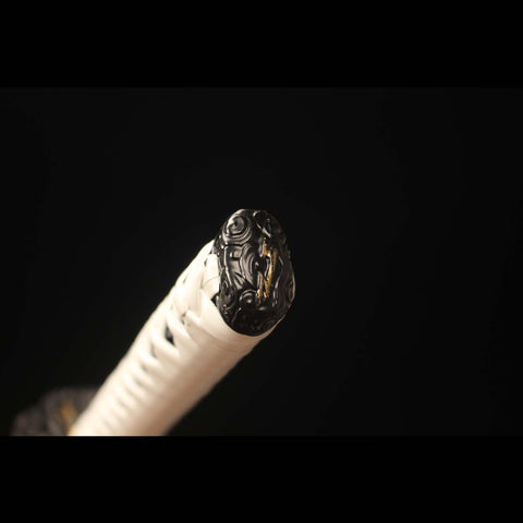 Ghost of Tsushima katana kashira handle pommel detail