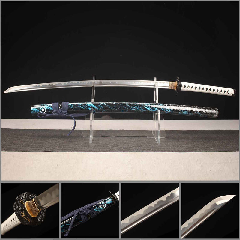 Ghost of Tsushima Katana Tachi Sword – Handmade Full Tang Samurai Replica 