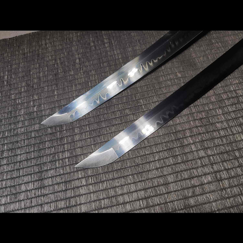 Ghost of Tsushima Katana & Tanto Sword Set Handmade T10 Samurai Replica 