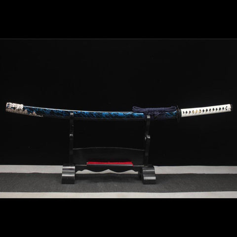 Ghost of Tsushima katana sword with hardwood saya