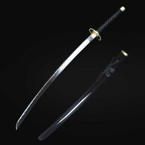 Side profile of Gin Ichimaru Zanpakuto katana sword handmade design