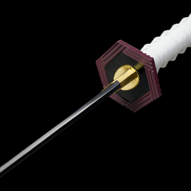 Demon Slayer Giyu Tomioka Nichirin Sword Handmade 1095 Steel Katana 