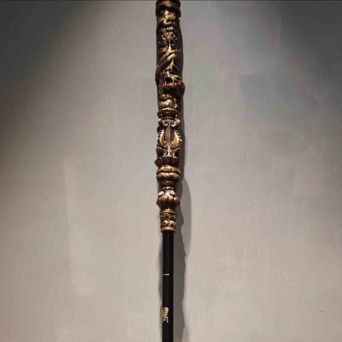 extendable Goku Power Pole metal replica with telescopic design