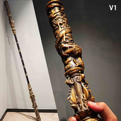 telescopic mechanism of Goku Power Pole metal staff