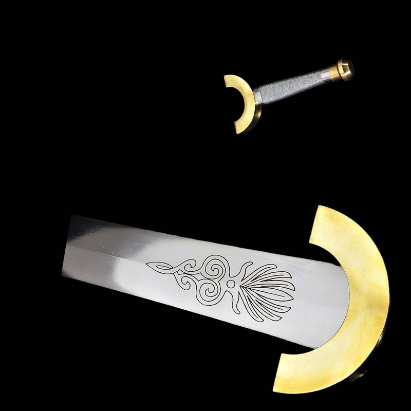 Hand Forged Harpe Sword Replica – Clash of the Titans Battle Ready 