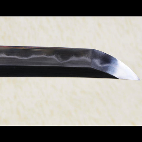 hand forged craftsmanship details on Michonne katana