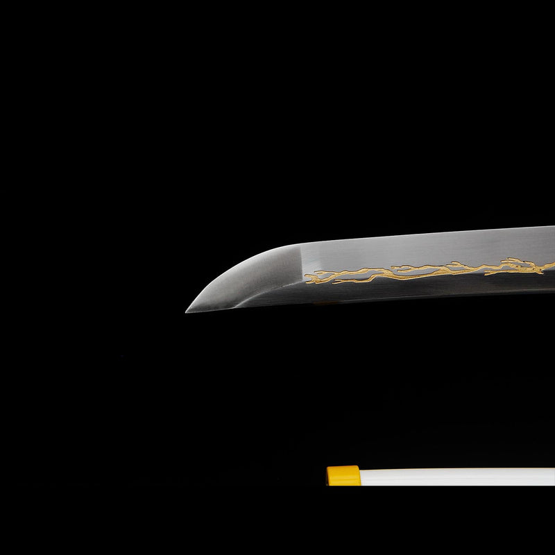 Zenitsu Agatsuma Nichirin Sword – Demon Slayer 1095 Steel Katana 
