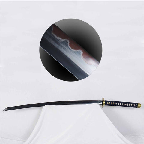 hand forged Shusui katana traditional Japanese craftsmanship