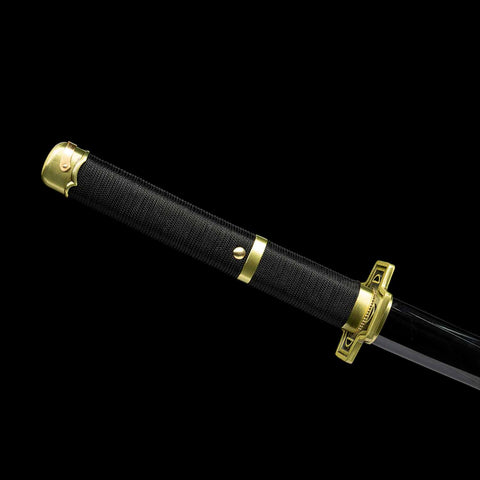 handmade finish details on Roronoa Zoro Yubashiri sword