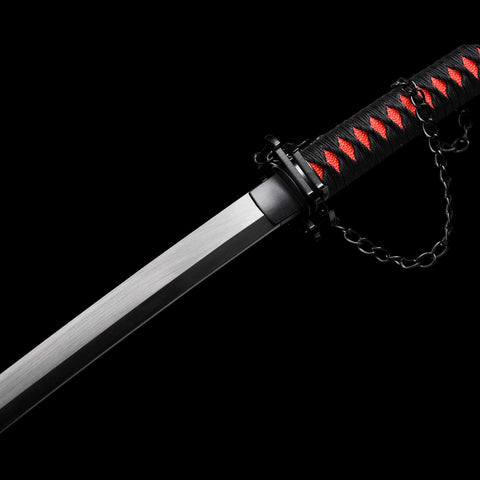 Handmade Ichigo Kurosaki True Bankai Tensa Zangetsu odachi sword