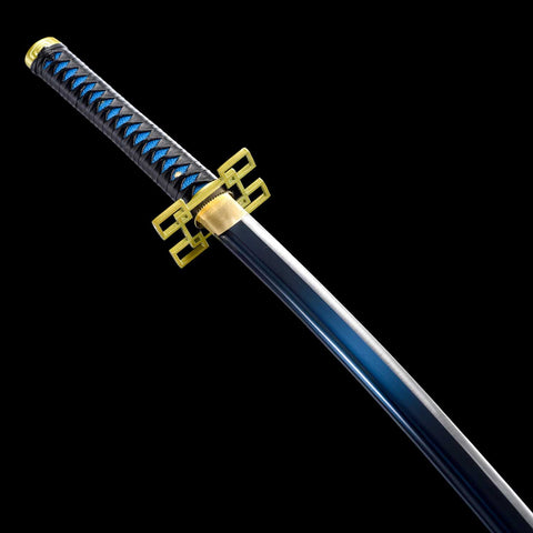 Handmade Muichiro Tokito katana sword made of 1060 high carbon steel