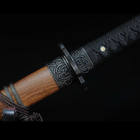 Hand Forged Sekiro Shadows Die Twice Red Blade Undead Katana Sword Replica