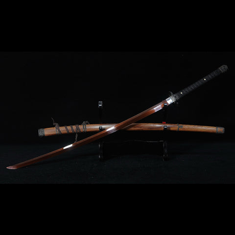 Hand Forged Sekiro Shadows Die Twice Red Blade Undead Katana Sword Replica