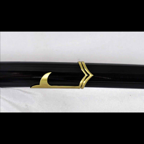 Hardwood saya scabbard of Roronoa Zoro Yubashiri katana