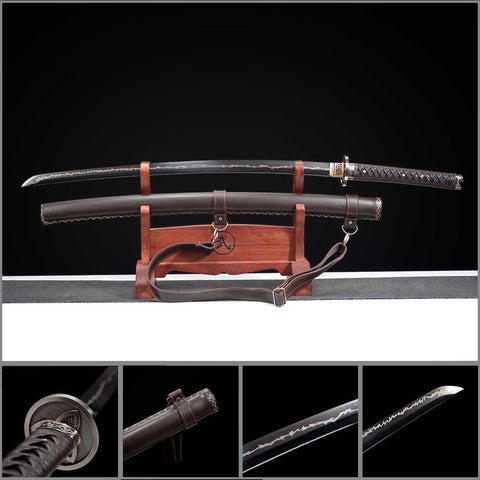 Handmade Hattori Hanzo Katana Sword inspired by Kill Bill with battle ready high manganese steel blade
