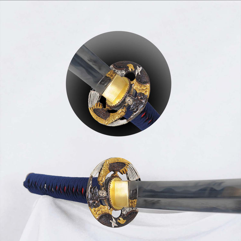 Rurouni Kenshin Sakabato Katana – 1095 Steel Reverse Blade 