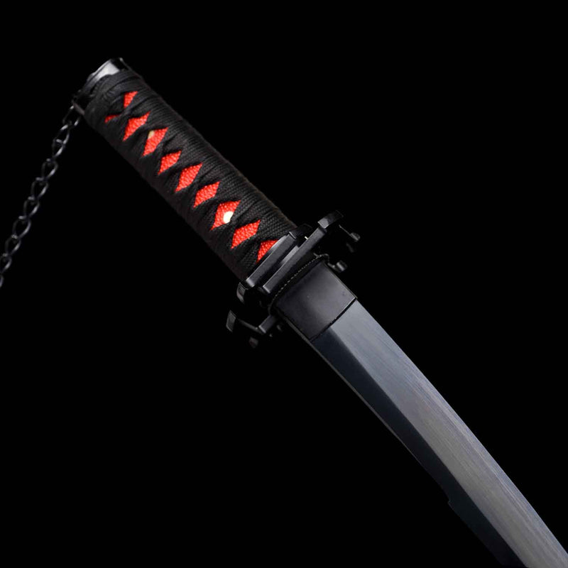 Bleach Ichigo Bankai Tanto New Tensa Zangetsu Mini Katana Sword 